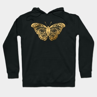 Gold Butterfly Hoodie